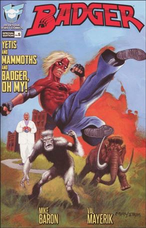 Badger (2016) issue 5-B Val Mayerik 1:10 Cover