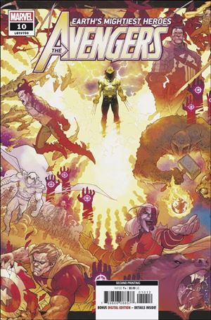 Avengers (2018/07) issue 10-K David Marquez Cover (2nd Printing)