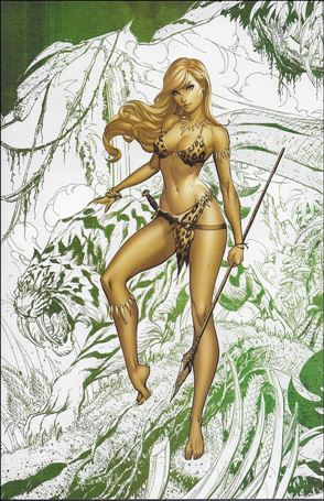 Uncanny X-Men (2019) issue 12-H J Scott Campbell Shanna Virgin Sketch Cover 1/1500