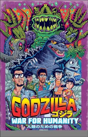 Godzilla: War for Humanity issue 1-B Jake Smith Cover
