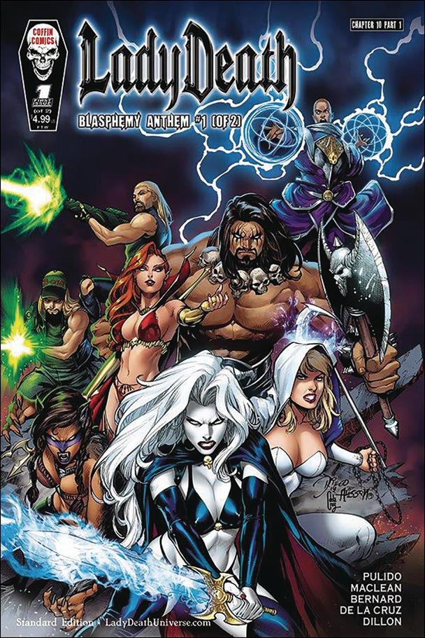 Lady Death: Blasphemy Anthem (2020) issue 1 Diego Bernard Cover
