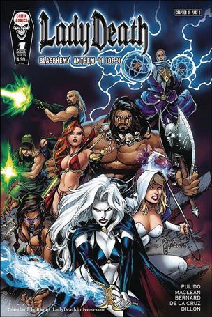 Lady Death: Blasphemy Anthem (2020) Cover Image 1