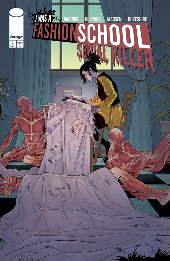 I Was a Fashion School Serial Killer issue 1 Daniel Hillyard Cover