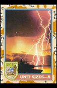 Desert Storm: Series 2 (Base Set) card 141 Unit Sizes - A