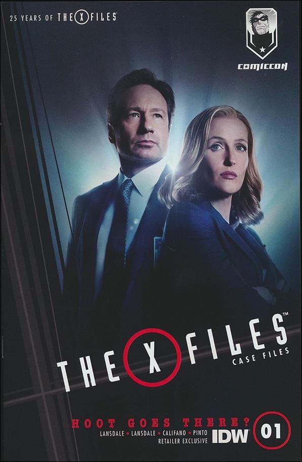 X-Files: Case Files - Hoot Goes There? issue 1-D Montreal Comiccon Photo Cover
