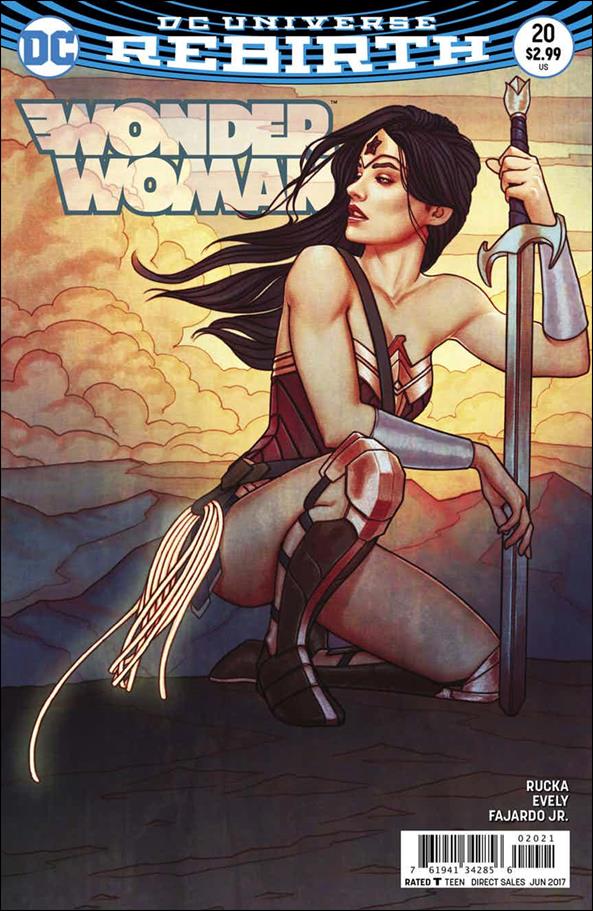 Wonder Woman (2016)  issue 20-B Jenny Frison Cover