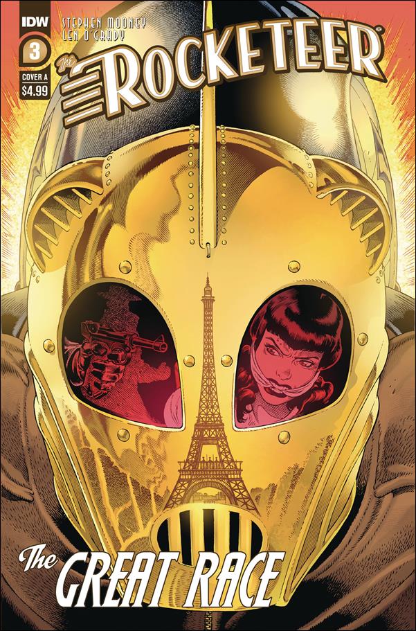 Rocketeer: The Great Race issue 3 Gabriel Rodriguez Cover