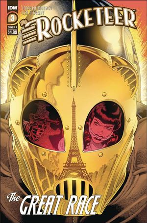 Rocketeer: The Great Race issue 3 Gabriel Rodriguez Cover