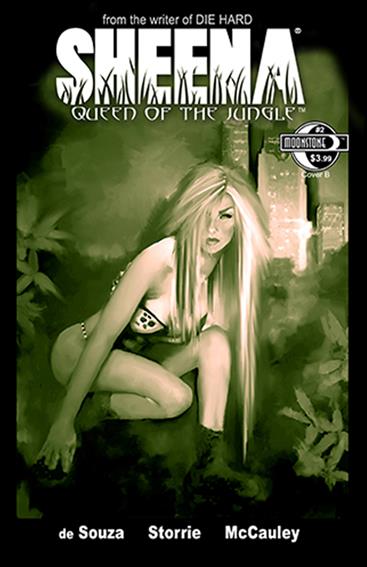 Sheena, Queen of the Jungle (2014) issue 2-B Teresa Jackson Cover