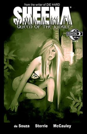 Sheena, Queen of the Jungle (2014) issue 2-B Teresa Jackson Cover