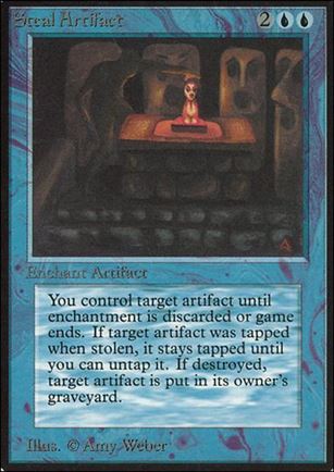 Magic the Gathering: Limited Edition Alpha (Base Set) card 81 Steal Artifact