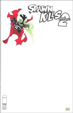 Spawn Kills Everyone! 2 issue 3-C Todd McFarlane Sketch Cover