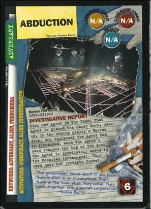 X-Files: The Truth Is Out There (Base Set) card XF97-0342v2 Abduction
