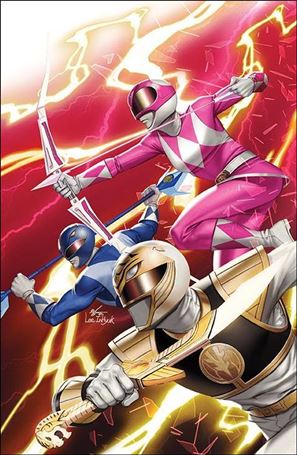 Mighty Morphin issue 21-C InHyuk Lee 1:10 Virgin Cover
