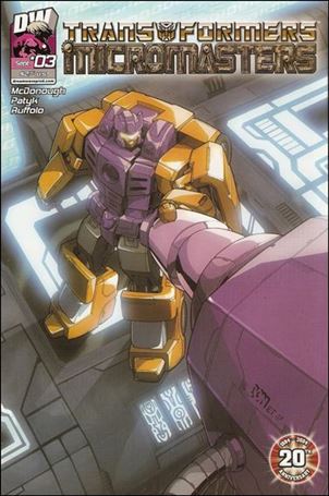 Transformers: Micromasters issue 3 Don Figueroa Cover