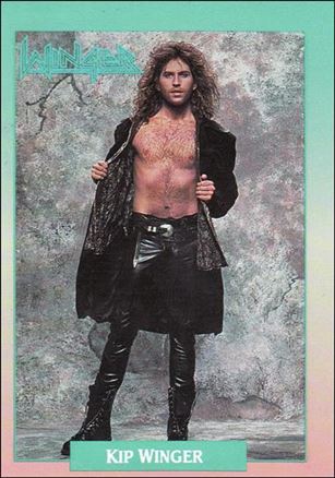 Rock Cards (Base Set) card 152 Kip Winger