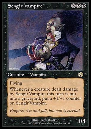 Magic the Gathering: Torment (Base Set) card 80 Sengir Vampire