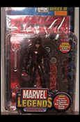 Marvel Legends (Series 3) figure 1-D Daredevil (Stubbled w/ Orange Stand & Foil Poster)