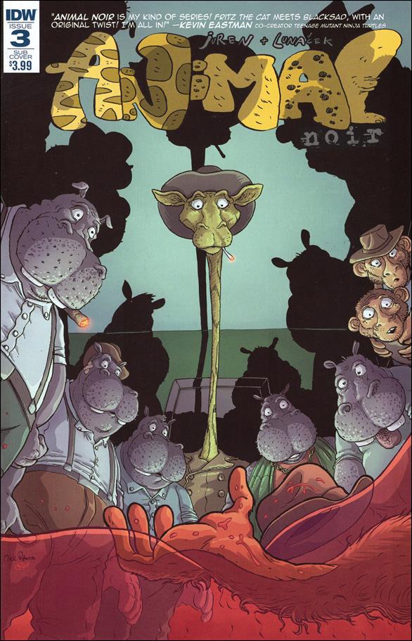 Animal Noir issue 3-B Nick Pitarra Subscription Cover
