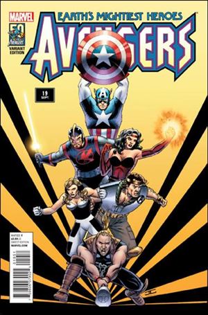 Avengers (2013) issue 19-E John Cassaday 1990s Cover