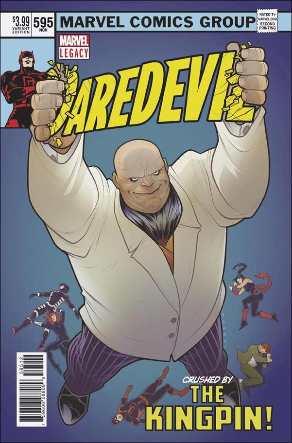 Daredevil (1964) issue 595-I Elizabeth Torque 2nd Printing Cover