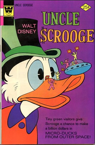 Walt Disney's Uncle Scrooge issue 130-B Whitman Cover