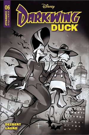 Darkwing Duck (2023) issue 6-I Mirka Andolfo 1:15 B&W Cover