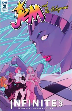 Jem and the Holograms: Infinite issue 2 Stacey Lee Cover