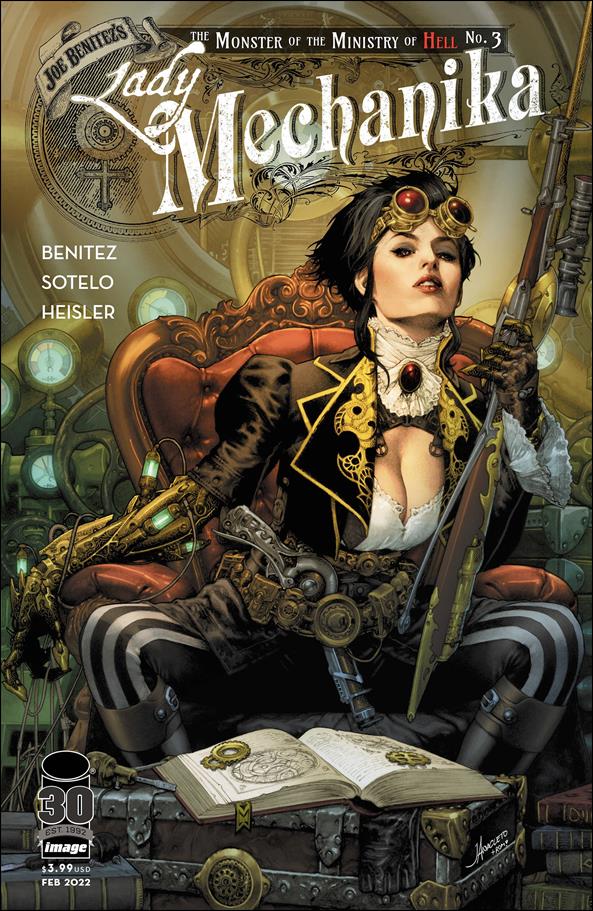 Lady Mechanika: The Monster of the Ministry of Hell issue 3-B Jay Anacleto Cover
