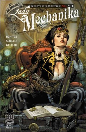 Lady Mechanika: The Monster of the Ministry of Hell issue 3-B Jay Anacleto Cover