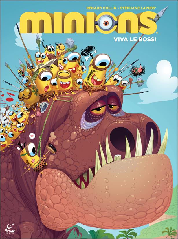 Minions: Viva Le Boss issue 1 Dinosaur Cover