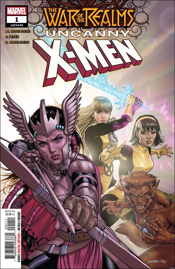 War of the Realms: Uncanny X-Men issue 1 David Yardin Cover