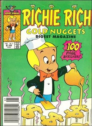 Richie Rich Gold Nuggets Digest Magazine issue 2