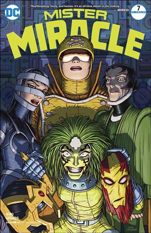 Mister Miracle (2017) issue 7 Nick Derington Cover