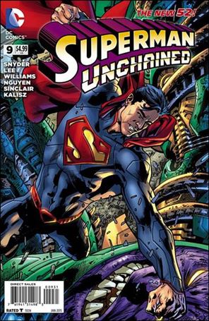 Superman Unchained issue 9-F Bryan Hitch 1:50 Cover