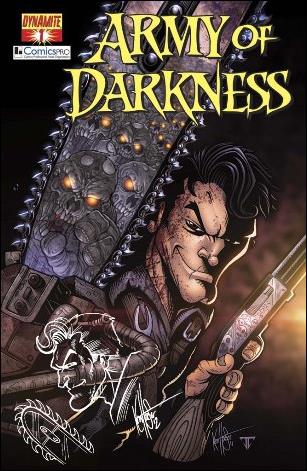 Army of Darkness (2012) issue 1-E DF ComicsPRO Cover (Signd/Rmkd by Haeser) 1/10