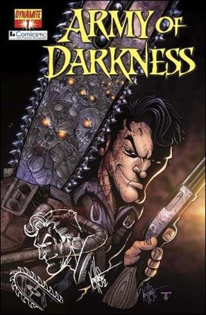Army of Darkness (2012) issue 1-E DF ComicsPRO Cover (Signd/Rmkd by Haeser) 1/10