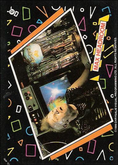 Max Headroom (Base Set) card 12 Big Time