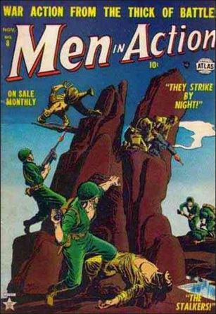 Men in Action (1952) issue 8