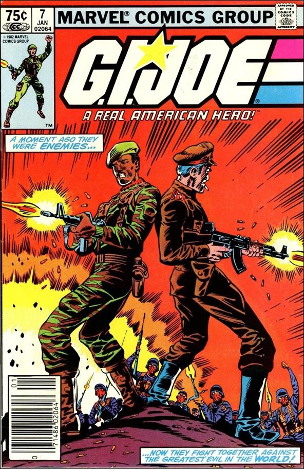 G.I. Joe: A Real American Hero issue 7-D Canadian Price Cover