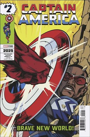 Sam Wilson: Captain America (2025) issue 2-D Khary Randolph Marvel Studios Cover