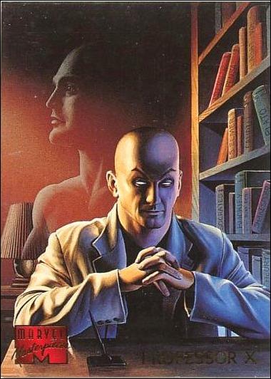 1995 Marvel Masterpieces (Base Set) card 73 Professor X