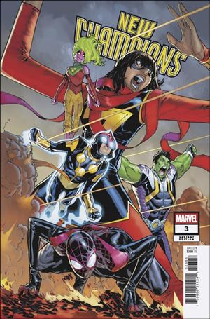 New Champions issue 3-C Humberto Ramos Cover