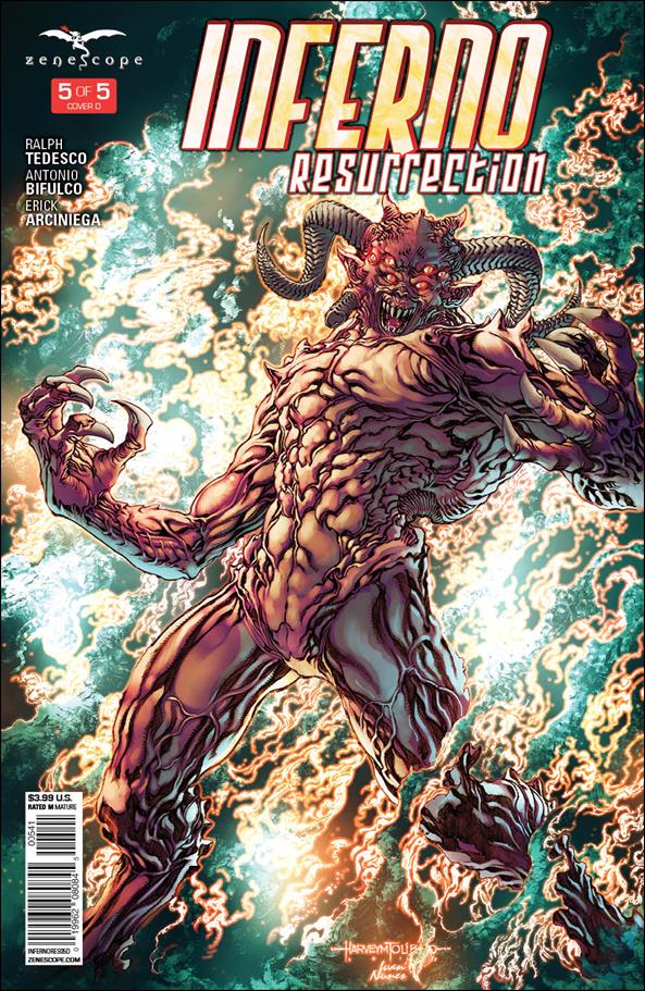 Inferno: Resurrection issue 5-D Harvey Tolibao Cover