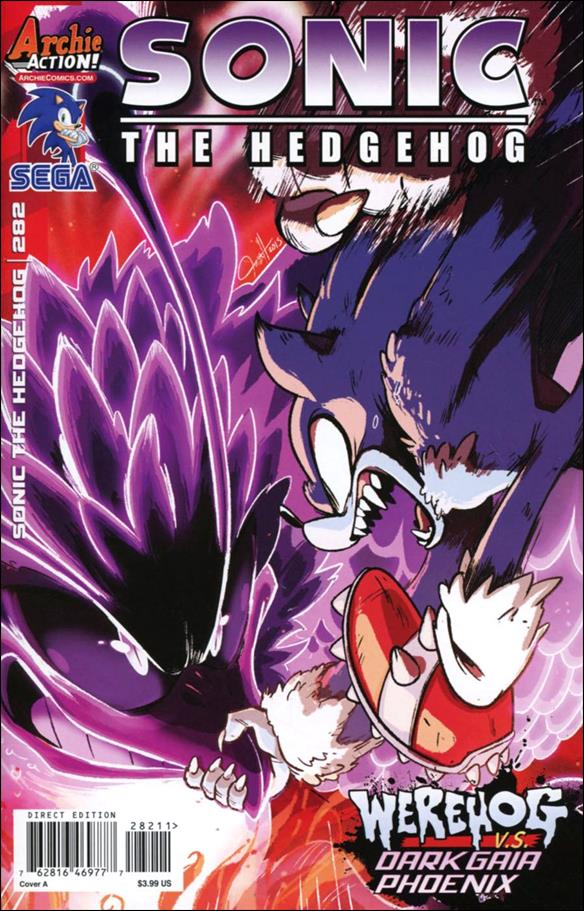Sonic the Hedgehog (1993) issue 282 Tyson Hesse Cover