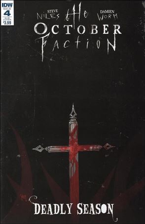 October Faction: Deadly Season issue 4-B Damien Worm Subscription Cover