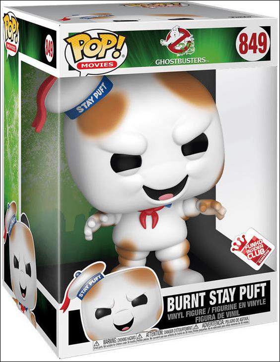 POP! Movies figure 849 Burnt Stay Puft Funko Insider Club Exclusive