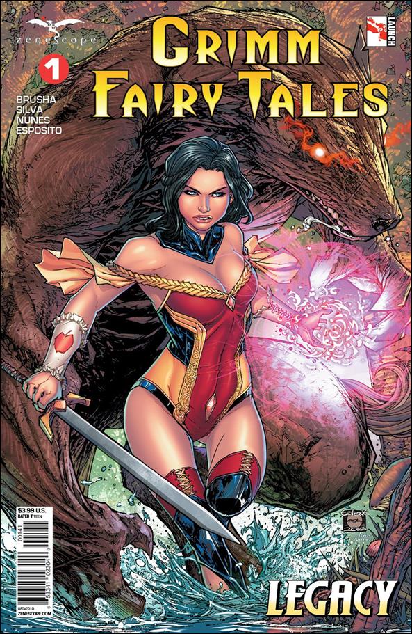 Grimm Fairy Tales (2016) issue 1-D Talent Caldwell Cover
