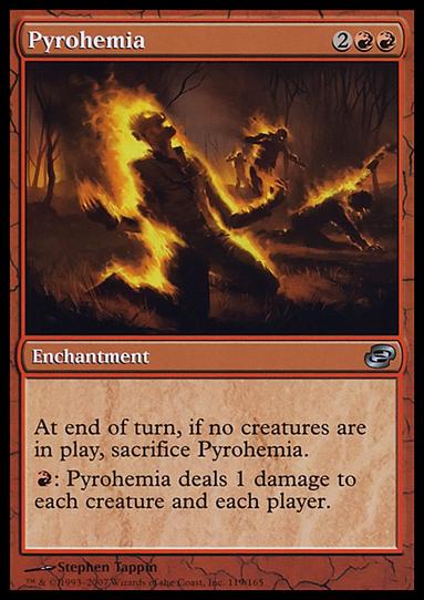 Magic the Gathering: Planar Chaos (Base Set) card 119 Pyrohemia