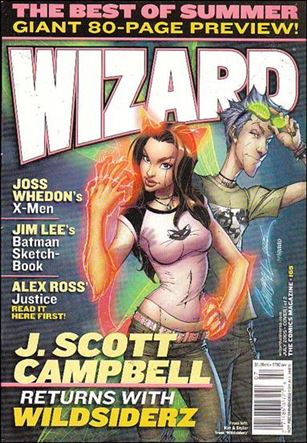 Wizard: The Comics Magazine issue 165 J. Scott Campbell Wildsiderz Cover